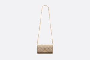 Dior Caro Pouch • Natural Supple Cannage Calfskin
