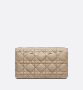 Dior Caro Pouch • Natural Supple Cannage Calfskin