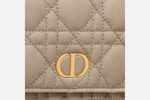 Dior Caro Pouch • Natural Supple Cannage Calfskin