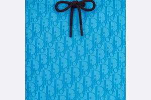 Dior Oblique Swim Shorts • Blue Technical Fabric