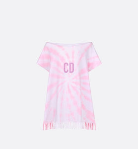 Kid's Dress • Fuchsia Pink Tie-Dye Cotton Jersey