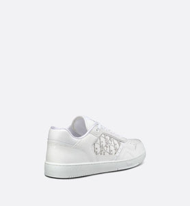 B27 Low-Top Sneaker • White Smooth Calfskin and Dior Oblique Galaxy Leather