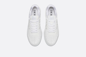 B27 Low-Top Sneaker • White Smooth Calfskin and Dior Oblique Galaxy Leather