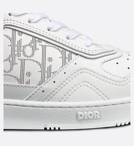 B27 Low-Top Sneaker • White Smooth Calfskin and Dior Oblique Galaxy Leather