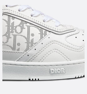 B27 Low-Top Sneaker • White Smooth Calfskin and Dior Oblique Galaxy Leather