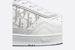 B27 Low-Top Sneaker • White Smooth Calfskin and Dior Oblique Galaxy Leather