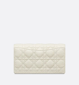 Dior Caro Pouch • Latte Supple Cannage Calfskin