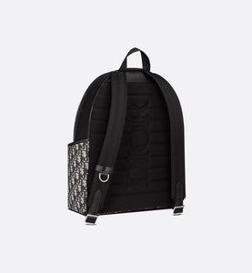 Dior Explorer Backpack • Beige and Black Dior Oblique Jacquard