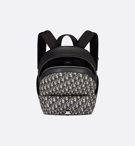 Dior Explorer Backpack • Beige and Black Dior Oblique Jacquard