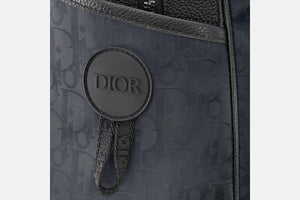 Dior Explorer Backpack • Black Dior Oblique Mirage Technical Fabric and Grained Calfskin