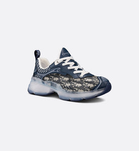 Dior Vibe Sneaker • Deep Blue Dior Oblique Technical Fabric and Transparent Rubber