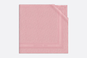 D-Oblique Shawl • Pink Wool, Silk and Cashmere