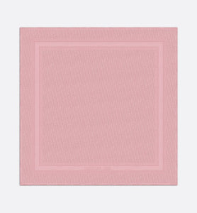 D-Oblique Shawl • Pink Wool, Silk and Cashmere