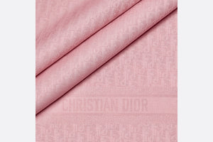 D-Oblique Shawl • Pink Wool, Silk and Cashmere