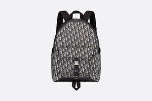 Dior Explorer Backpack • Beige and Black Dior Oblique Jacquard