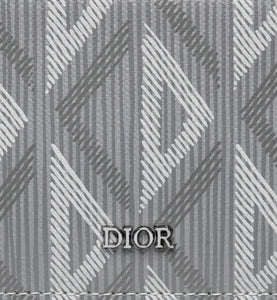 Zipped Card Holder • Dior Gray CD Diamond Canvas