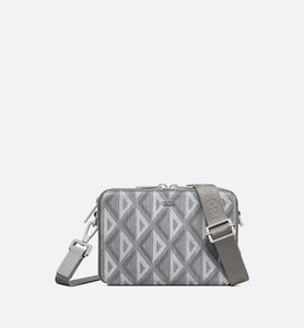 Messenger Pouch • Dior Gray CD Diamond Canvas