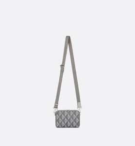 Messenger Pouch • Dior Gray CD Diamond Canvas