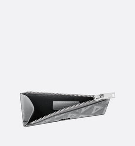 Zipped Card Holder • Dior Gray CD Diamond Canvas