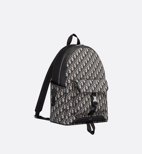 Dior Explorer Backpack • Beige and Black Dior Oblique Jacquard