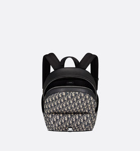 Dior Explorer Backpack • Beige and Black Dior Oblique Jacquard