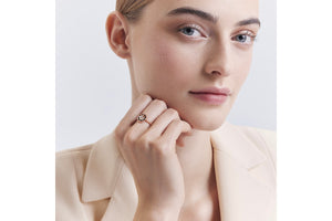 Rose Des Vents Ring • Rose Gold, Diamond and Onyx