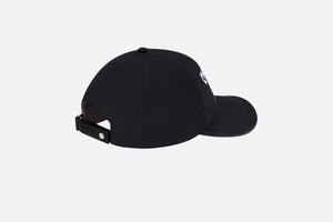 Christian Dior Atelier Baseball Cap • Black Cotton Canvas