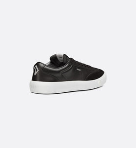 B101 Sneaker • Black Smooth Calfskin and Nubuck