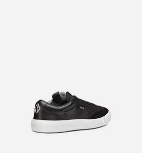 B101 Sneaker • Black Smooth Calfskin and Nubuck