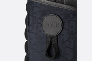 Kid's Dior Explorer Backpack • Black Dior Oblique Mirage Technical Fabric and Grained Calfskin