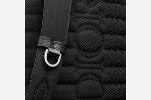 Kid's Dior Explorer Backpack • Black Dior Oblique Mirage Technical Fabric and Grained Calfskin