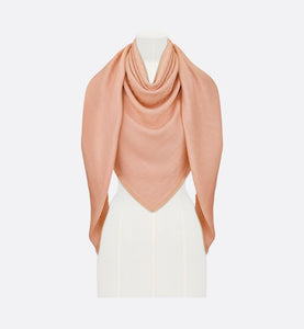 D-Oblique Shawl • Rose Des Vents Wool, Silk and Cashmere