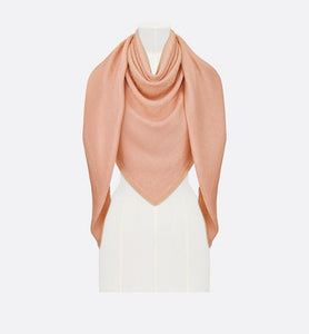 D-Oblique Shawl • Rose Des Vents Wool, Silk and Cashmere