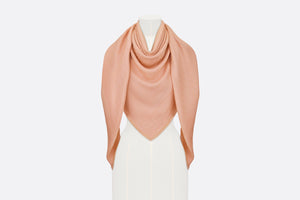 D-Oblique Shawl • Rose Des Vents Wool, Silk and Cashmere