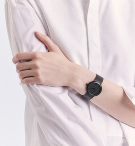 La D de Dior Black Ultramatte • Ø 34 mm, Black Ultramatte Steel and Black Diamonds