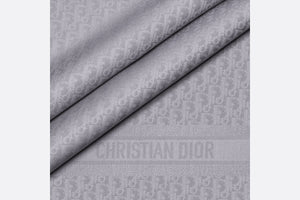 D-Oblique Shawl • Gray Wool, Silk and Cashmere