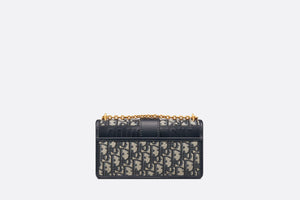 30 Montaigne East-West Bag • Blue Dior Oblique Jacquard