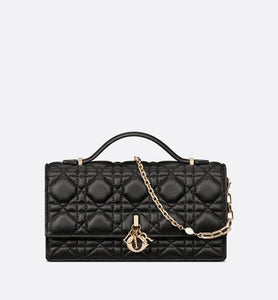 Miss Dior Mini Bag • Black Cannage Lambskin