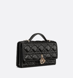 Miss Dior Mini Bag • Black Cannage Lambskin