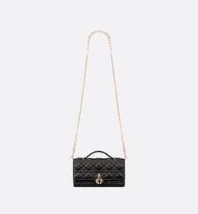 Miss Dior Mini Bag • Black Cannage Lambskin