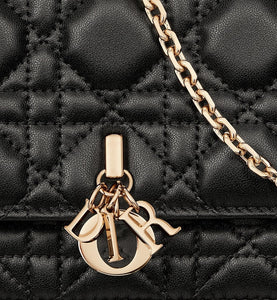 Miss Dior Mini Bag • Black Cannage Lambskin
