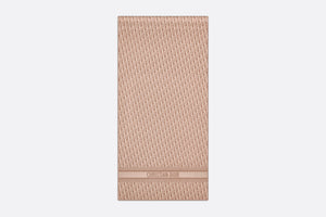 Dior Oblique Stole • Rose Des Vents Silk Crepe