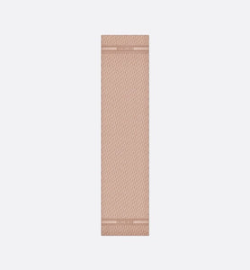 Dior Oblique Stole • Rose Des Vents Silk Crepe