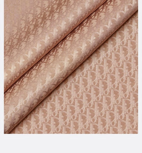 Dior Oblique Stole • Rose Des Vents Silk Crepe