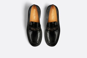 Dior Boy Loafer • Black Brushed Calfskin