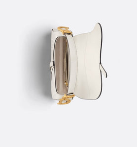 Saddle Bag with Strap • Latte Grained Calfskin