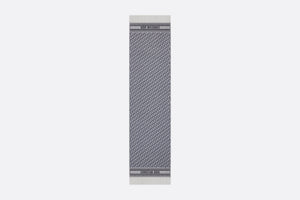 Dior Oblique Scarf • Navy Blue Cashmere