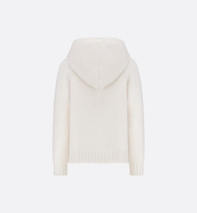 Kid's Hooded Sweater • Ivory Wool Knit