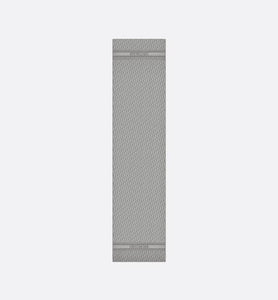 Dior Oblique Stole • Gray Silk Crepe