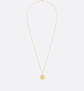 Rose Céleste Necklace • Yellow Gold, Diamonds, Mother-of-Pearl and Onyx